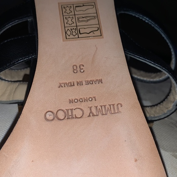 Lightly worn Jimmy Choo summer sandals - Picture 3 of 6